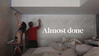 Painting Lime Wash New Furniture  Aja Dang Room Update [upl. by Arad]