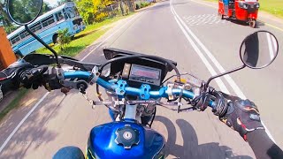 SUZUKI Djebel 250 xc POV Riding  බේරුවල Traffic Riding [upl. by Ailgna509]