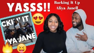 🔥 Aliya Janell Choreography  Backin It Up  Pardison Fontaine  Reaction Video [upl. by Fokos745]