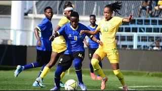 Highlights  Tanzania 03 Afrika Kusini  Kufuzu Olimpiki Wanawake  23022024 [upl. by Lorie]