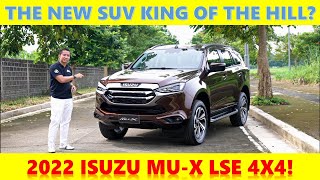 The 2022 ISUZU MUX LSE 4X4 is a Fully Loaded Family SUV  Car Review [upl. by Aneert]