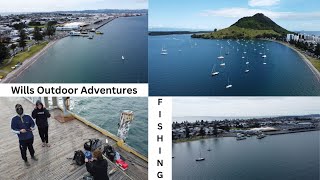 Early Morning Fish  Mount Maunganui  Pilot Bay  Cinematic Drone Footage [upl. by Olva]