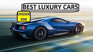 top 5 luxury cars under 30k [upl. by Orvan]