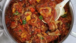 PERFECT NIGERIAN FISH STEW  NIGERIAN PARTY FISH  PEPPERED FISH [upl. by Wainwright586]