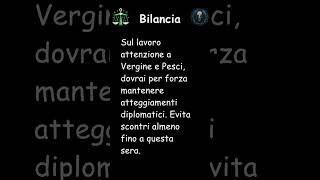 Bilancia oroscopo di lunedì 11 novembre 2024 dalla Stanza Esoterica short [upl. by Ahsaeym503]