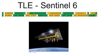 Two Line Element Set TLE list of orbital elements [upl. by Salkcin]