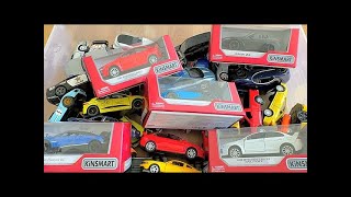 Box Full Of Kinsmart Cars Diecast Cars Unboxing Some New Model From The Box [upl. by Kcirdneked]