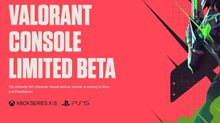 PS5 VALORANT BETA LETS PLAY [upl. by Gaudette]