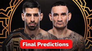 Final Predictions amp Breakdowns For UFC 308 [upl. by Menard]