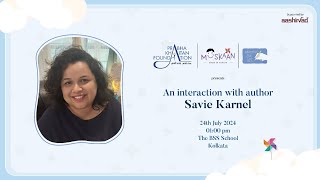 PKF  Muskaan present an Interaction with Author Savie Karnel at The BSS School Kolkata [upl. by Eunice104]