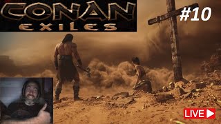 Conan exiles high pop pvp server ps4 10 live [upl. by Yewed27]