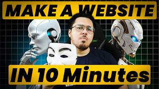 How to Make a Professional Website using AI in 10 Minutes [upl. by Anauq]