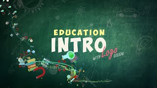 Kids Education Logo School Intro  template After effects [upl. by Halet]