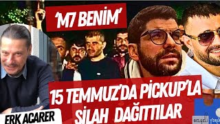 Serdar Sertçelik M7 15 Temmuz’da TRT binası önünde pikapla silah dağıttılar ayhanborakaplan [upl. by Janka]