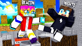 AKU DITANTANG PARKOUR MINECRAFT SAMA SUBSCRIBERS w NightD24 [upl. by Og]