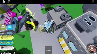 D2KGIBIE GAMING ROBLOX 💪Mega Noob Simulator💪 [upl. by Tijnar169]