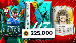 225K TOTAL RUSH PACKS amp RANK 1 FUT CHAMPS REWARDS [upl. by Rhodia379]