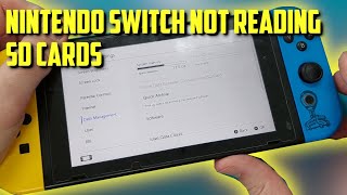 Trying to fix a Nintendo Switch that is not reading SD cards [upl. by Namra384]