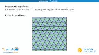 Matemática  Teselación [upl. by Eedoj]