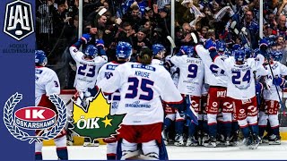 IK Oskarshamn Östersund IK 52  Allsvenskan Hockey Highlights [upl. by Elohcim11]