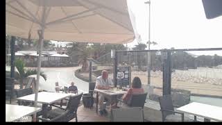 Webcam Lanzarote  Live Stream from the Beachbar in Costa Teguise [upl. by Leirraj957]