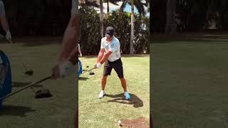 Brooks koepka face on slow motion driver golf livgolf brookskoepka [upl. by Namsaj]