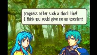 Fire Emblem The Sacred Stones  Eirika amp Ephraim Support [upl. by Etteiluj753]