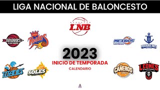 INICIO Y CALENDARIO DEL TORNEO EN LA LIGA NACIONAL DE BALONCESTO DE LA REPÚBLICA DOMINICANA LNB [upl. by Prudhoe267]