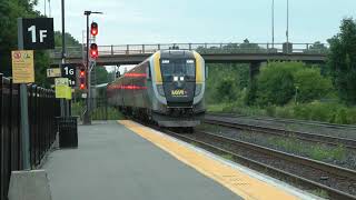 VIA Train 41 Westbound Brockville VIA Station Stop August 6 2024 [upl. by Amlev177]