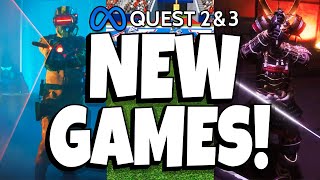 NEW Upcoming Meta Quest 2Quest 3 VR Games [upl. by Belldame]