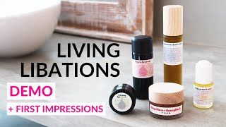 Living Libations Demo  First Impressions Part 1 of 30 Day Experiment [upl. by Bourke220]