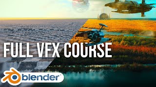 Learn VFX Fast in this Full Blender Course [upl. by Cirala]