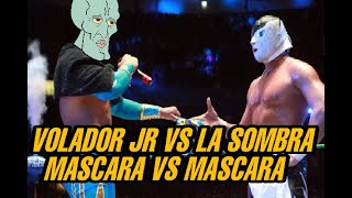 Volador Jr vs La Sombra Mascara vs Mascara CMLL 80 Aniversario [upl. by Baudoin]