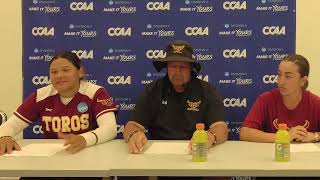 2024 CCAA Softball Tournament Cal State Dominguez Hills postgame 2 [upl. by Eugeniusz]