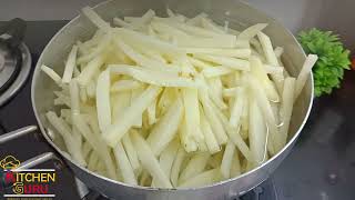 Crispy French Fries  फ्रेंच फ्राइज  Frozen Fries  Finger Chips  McDonalds French Fries at Home [upl. by Nayhr]