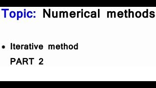 ASALevel Maths Numerical methods  Iterative method PART 2 [upl. by Ettevram266]