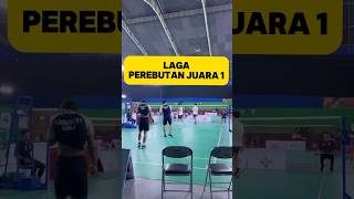 Perebutan juara 1 adu saling srobot badminton fyp tarkam jember unej mahasiswa [upl. by Wyly]