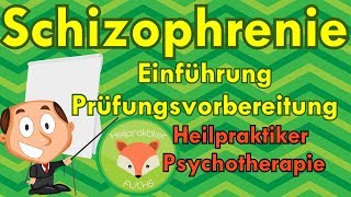 Heilpraktiker Psychotherapie SCHIZOPHRENIE EINFÜHRUNG  Fakten für die schriftliche Prüfung [upl. by Flavian658]