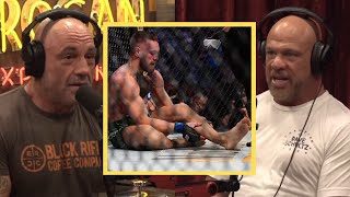 Joe Rogan quotCONOR MCGREGORS LEG INJURY IS BRUTALquot YOU CANNOT COME BACK AFTER THAT [upl. by Libb677]