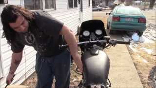 How to install motorcycle tank knee dents [upl. by Mcintyre]