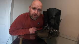 Review Forma Adventure Touring Boots [upl. by Ecnadnac]