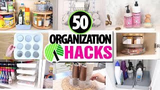 50 BEST Dollar Tree Organization HACKS EASY ways to get organized in 2024 [upl. by Norry]