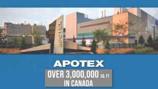 Apotex Solid Dose Manufacturing Facility  Etobicoke Canada [upl. by Noedig]