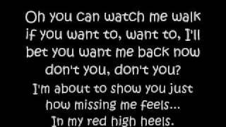 Red High Heels Kellie Pickler with lyrics [upl. by Okomot]