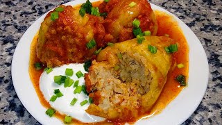 Перец фаршированный 🌟 Азербайджанская кухня 🌟 Stuffed pepper [upl. by Rogovy]