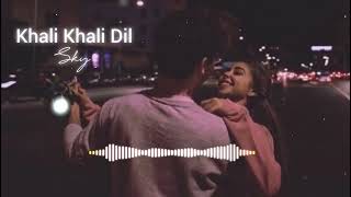 khali khali Dil ko slowed and reverbed song 💞 [upl. by Martha]