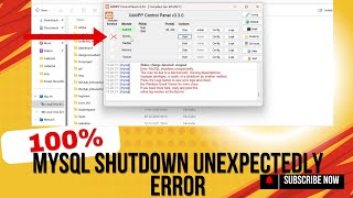 FIXED XAMPP Error Resolve MySQL shutdown unexpectedly 2024 Xampp MySQL not startingxamppmysql [upl. by Ballman]