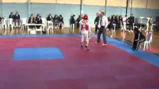 TaekwondoHızır Ercili 2010 minikler final müsabakası Hakem Kurbanı nasıl olunur [upl. by Annig410]