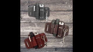 Leather Multitool Belt Sheath [upl. by Eillil709]