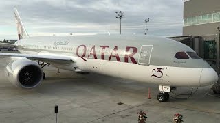 Qatar Airways Safety Video amp And Prayer  787925th Anniversary [upl. by Earas]